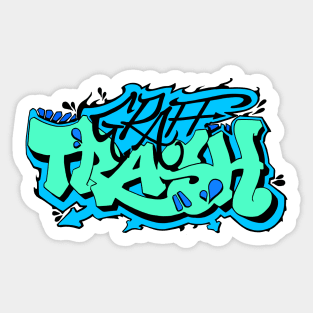 Graff Trasher Sticker